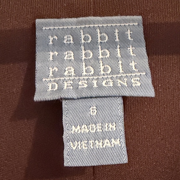 Rabbit Rabbit Rabbit Colorful Long Sleeve Knit Dress - Picture 2 of 9